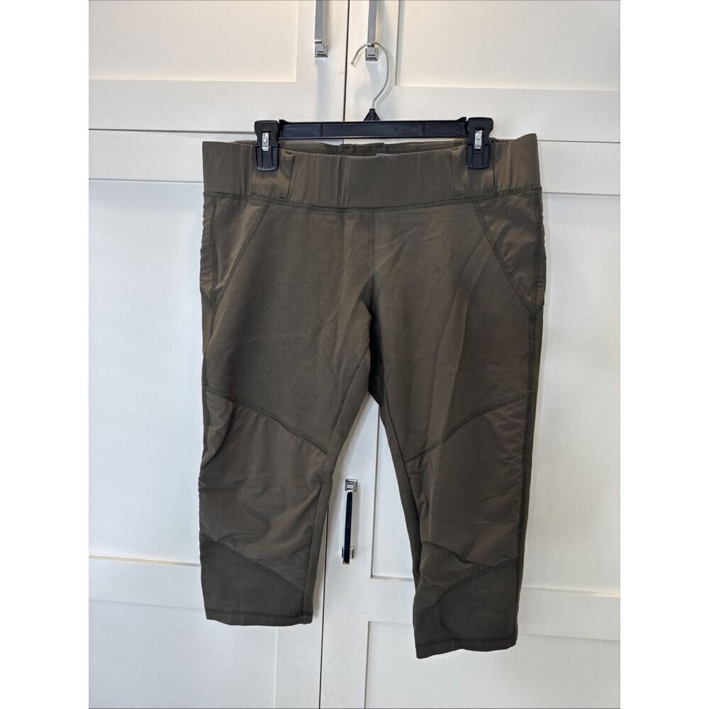 5.11 Tactical Raven Range Green Legging Yoga Capri Large